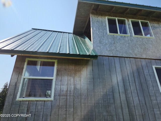 44931 Fox View Dr, Homer, AK 99603 - view of side of property with a metal roof