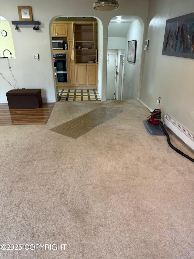 2090 Dimond Dr, Anchorage, AK 99507 - garage with baseboards