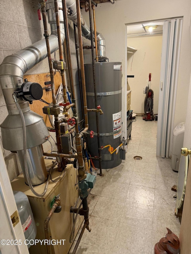 2090 Dimond Dr, Anchorage, AK 99507 - utility room with water heater