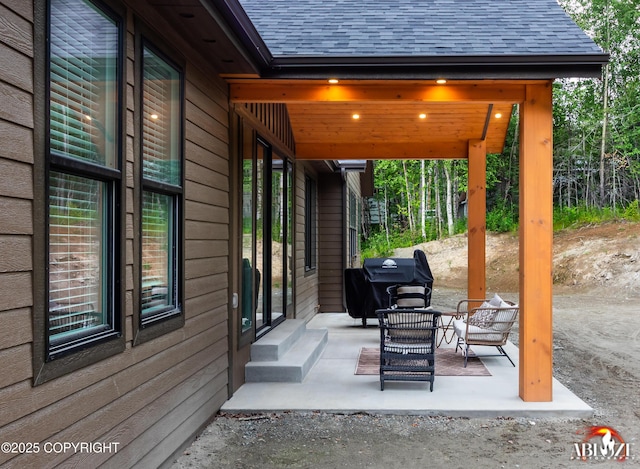 365 W Crestwood Ave, Wasilla, AK 99654 - view of patio / terrace featuring a grill