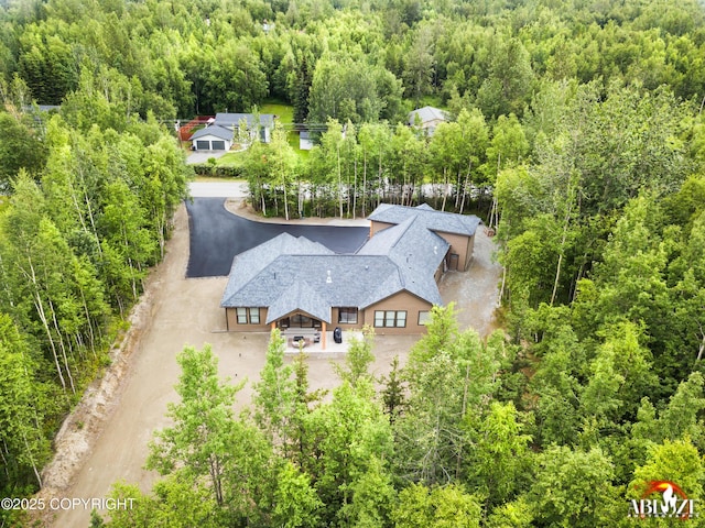 365 W Crestwood Ave, Wasilla, AK 99654 - view of subject property featuring a forest