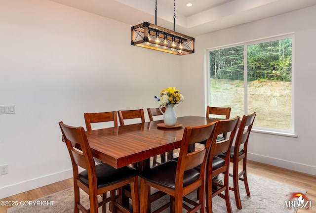 365 W Crestwood Ave, Wasilla, AK 99654 - dining room featuring light wood-style floors and recessed lighting