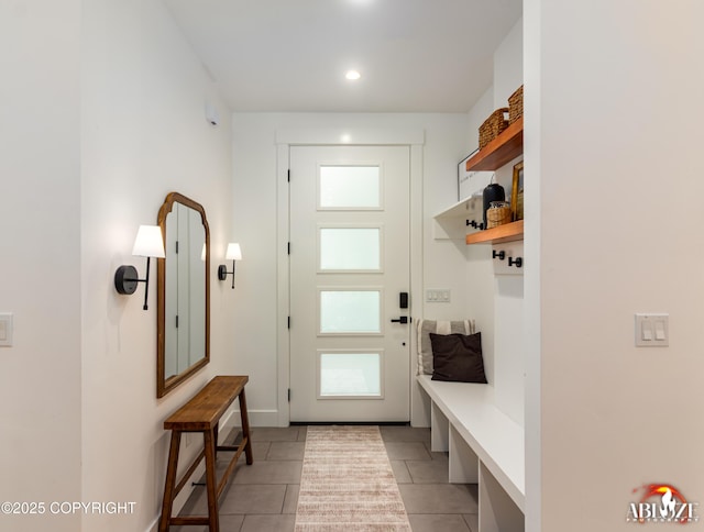 365 W Crestwood Ave, Wasilla, AK 99654 - mudroom featuring recessed lighting and light tile patterned floors