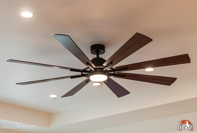 365 W Crestwood Ave, Wasilla, AK 99654 - detailed view of recessed lighting and a ceiling fan