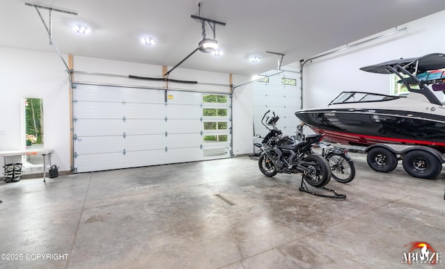 365 W Crestwood Ave, Wasilla, AK 99654 - garage featuring a garage door opener