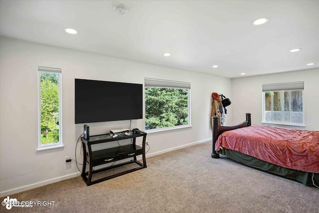 2350 Canary Ct, Anchorage, AK 99515 - bedroom featuring carpet flooring and recessed lighting