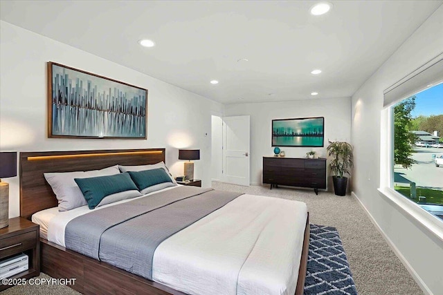 2350 Canary Ct, Anchorage, AK 99515 - carpeted bedroom with recessed lighting and baseboards