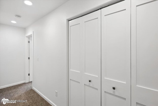 2350 Canary Ct, Anchorage, AK 99515 - hallway featuring carpet flooring and recessed lighting