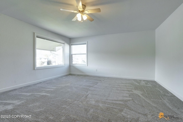 2350 Canary Ct, Anchorage, AK 99515 - empty room with carpet flooring and a ceiling fan