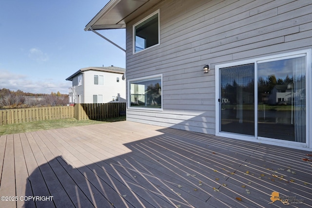2350 Canary Ct, Anchorage, AK 99515 - view of wooden terrace
