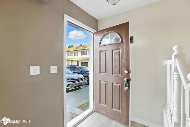 133 Matthew Paul Way, Anchorage, AK 99504 - foyer featuring light wood-style flooring