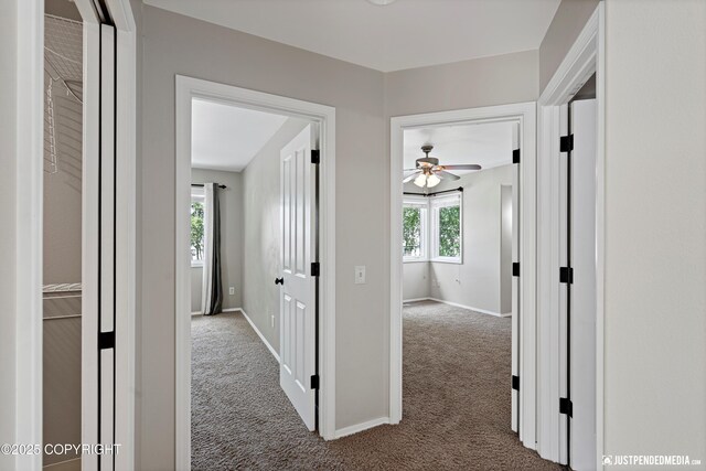 3561 Eastwind Dr, Anchorage, AK 99516 - corridor with carpet floors