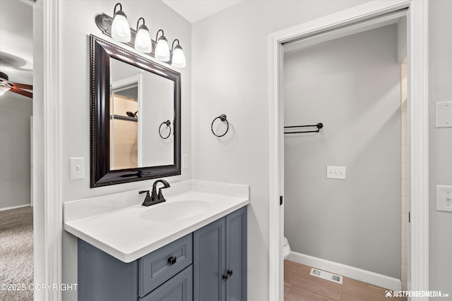 3561 Eastwind Dr, Anchorage, AK 99516 - bathroom with vanity and toilet