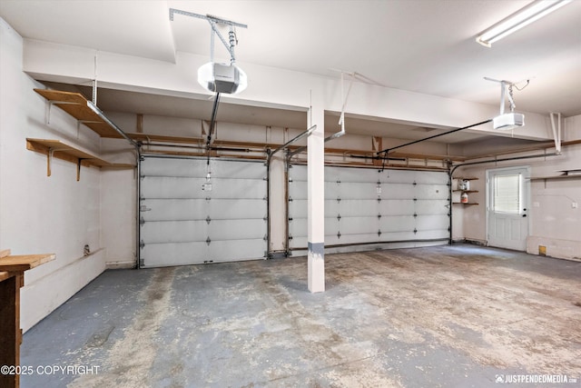3561 Eastwind Dr, Anchorage, AK 99516 - garage with a garage door opener