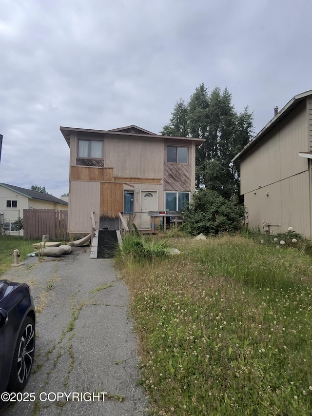 7730 Little Bend Cir, Anchorage, AK 99507 - rear view of property
