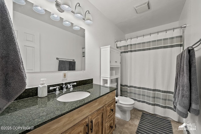 7200 Kiska Cir, Anchorage, AK 99504 - bathroom featuring vanity and a shower with shower curtain