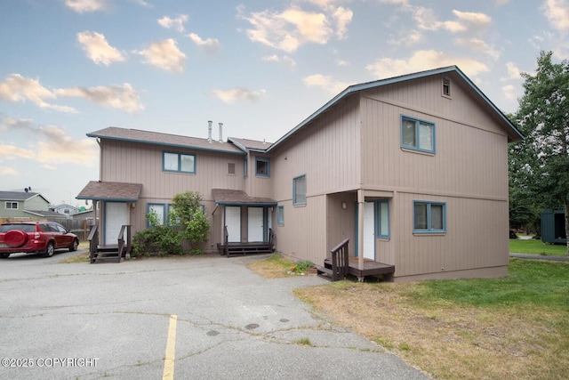1911 Marthas Vineyard Cir, Anchorage, AK 99507 - view of front of house with entry steps