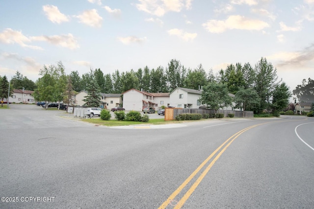 1911 Marthas Vineyard Cir, Anchorage, AK 99507 - view of asphalt road with a residential view