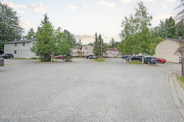 1911 Marthas Vineyard Cir, Anchorage, AK 99507 - view of asphalt road featuring a residential view and street lighting
