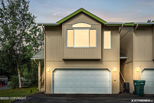 1544 State St, Anchorage, AK 99504 - view of front of property featuring an attached garage