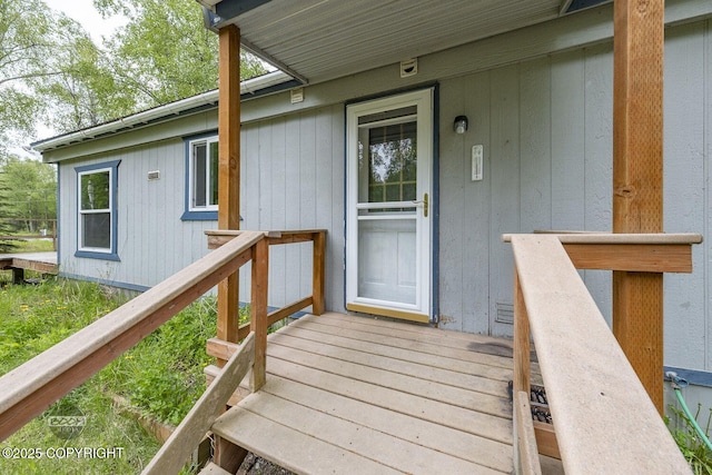1801 W That Rd, Wasilla, AK 99623 - entrance to property