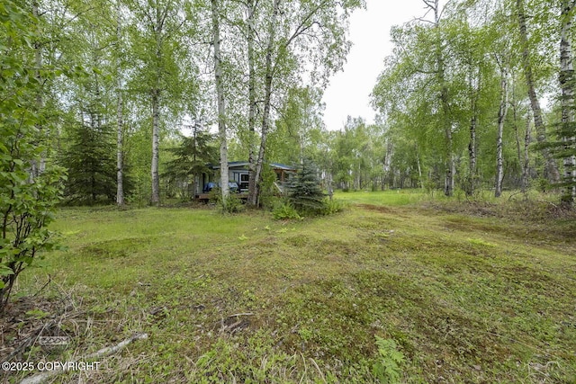 1801 W That Rd, Wasilla, AK 99623 - view of yard with a view of trees