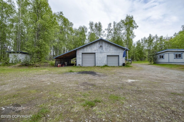 1801 W That Rd, Wasilla, AK 99623 - garage with a garage