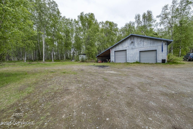 1801 W That Rd, Wasilla, AK 99623 - garage with a detached garage