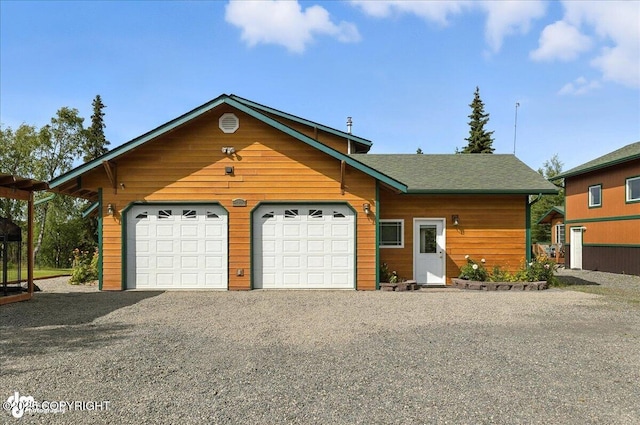48350 Lakeside Ave, Soldotna, AK 99669 - view of front of house featuring driveway and an attached garage