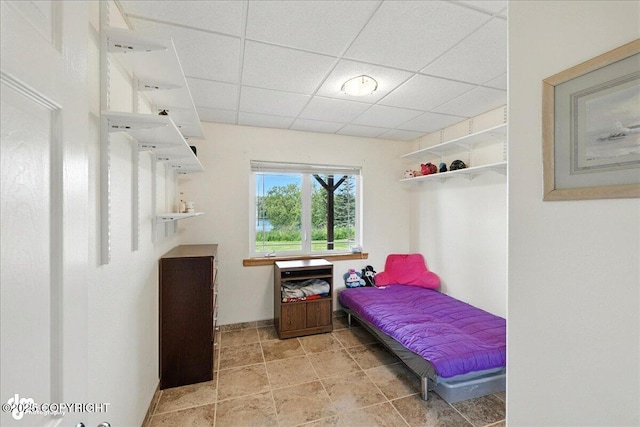 48350 Lakeside Ave, Soldotna, AK 99669 - bedroom featuring a paneled ceiling