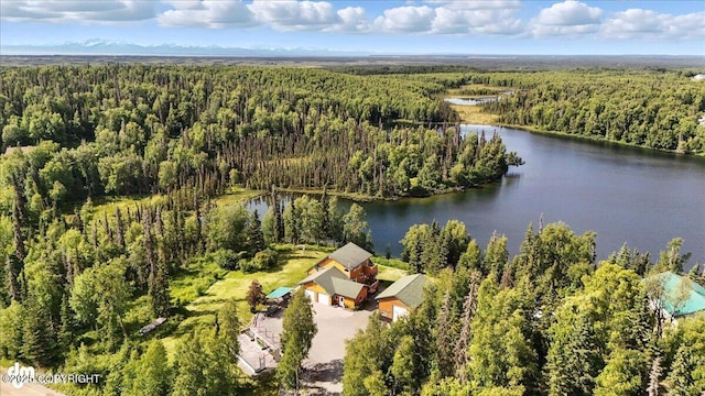 48350 Lakeside Ave, Soldotna, AK 99669 - drone / aerial view of a large body of water