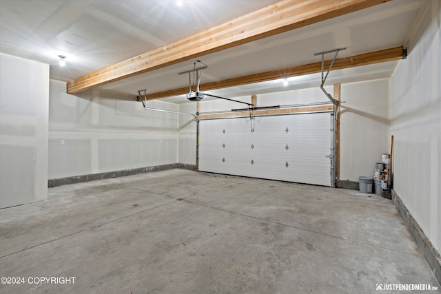 1334 K St, Anchorage, AK 99501 - garage with a garage door opener