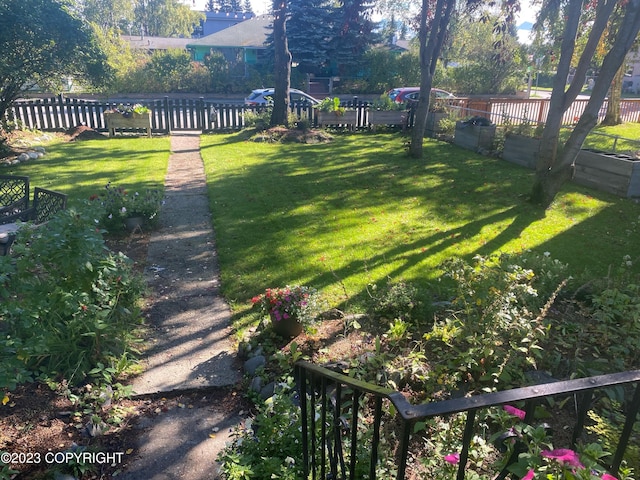 1334 K St, Anchorage, AK 99501 - view of fenced yard