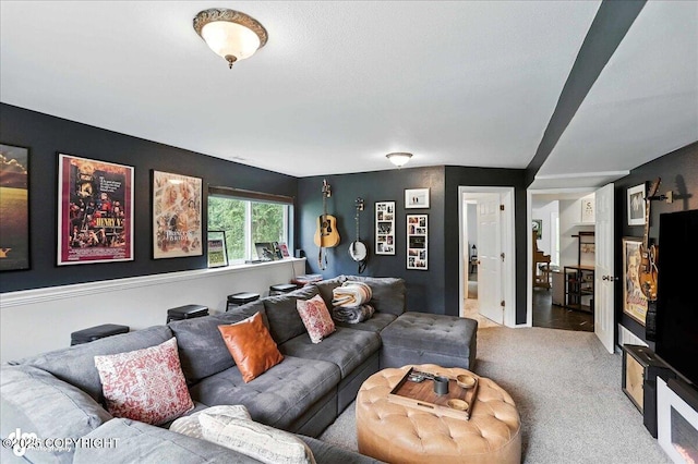 21009 River Park Dr, Eagle River, AK 99577 - living area with carpet