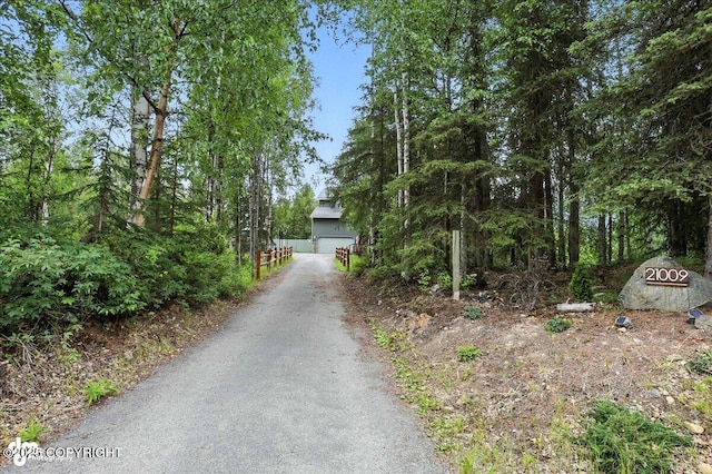 21009 River Park Dr, Eagle River, AK 99577 - view of asphalt driveway