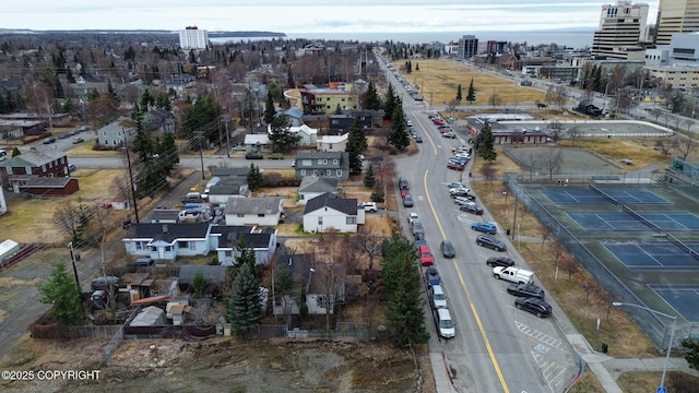 326 W 10th Ave, Anchorage, AK 99501 - aerial view of property's location