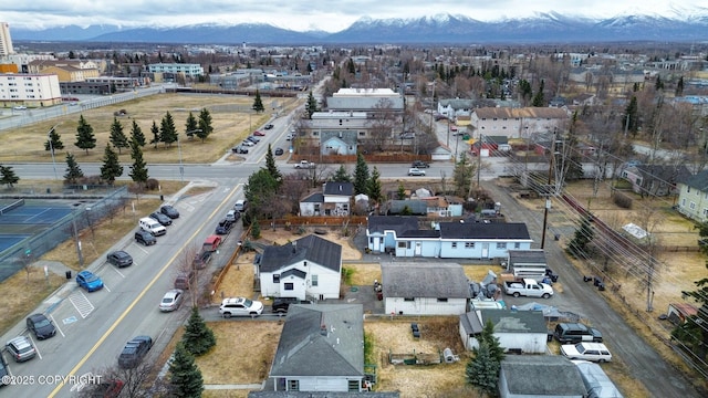 326 W 10th Ave, Anchorage, AK 99501 - drone / aerial view of a mountain backdrop