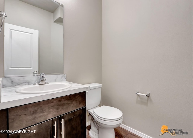 12229 Vista Ridge Loop, Eagle River, AK 99577 - bathroom with vanity and toilet