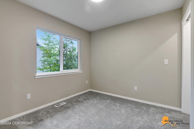 12229 Vista Ridge Loop, Eagle River, AK 99577 - empty room featuring healthy amount of natural light and carpet flooring