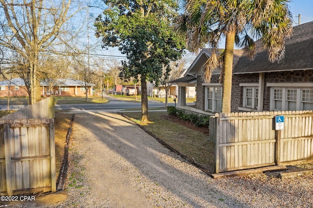 view of street