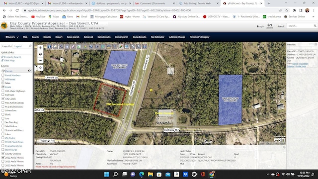 13450 Leisure Ln, Fountain FL, 32438 land for sale