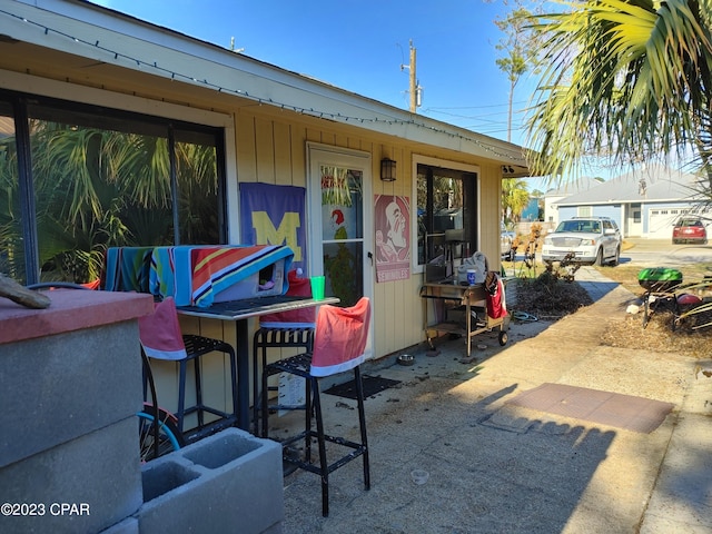 view of patio