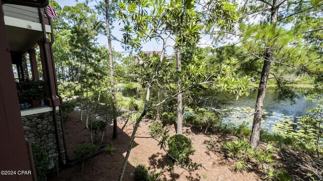 view of water feature