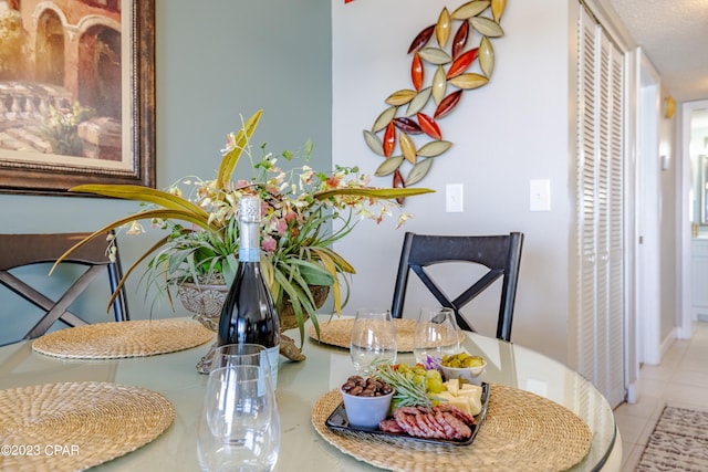 room details featuring light tile floors