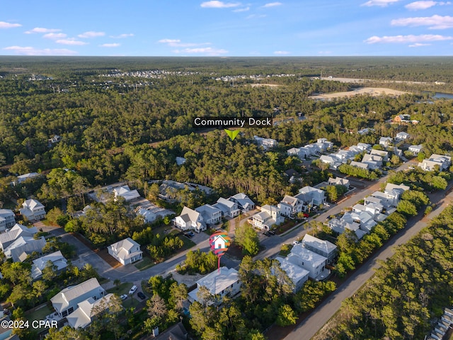 view of drone / aerial view