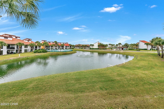 property view of water