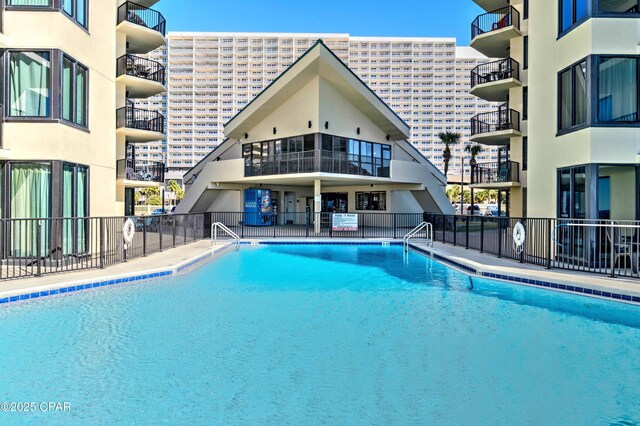 9850 S Thomas Dr Unit 211E, Panama City Beach, FL 32408 - view of community pool