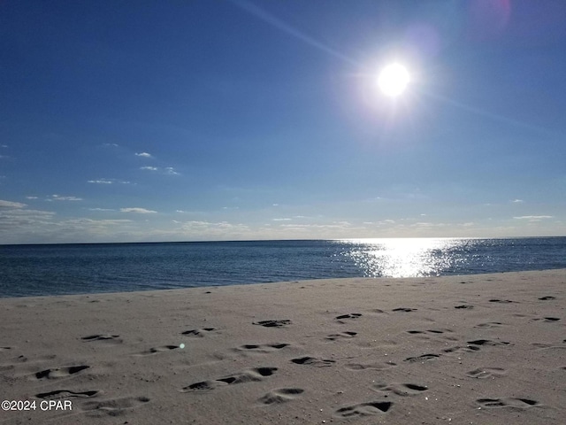 water view with a beach view