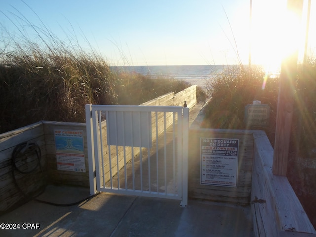 view of gate