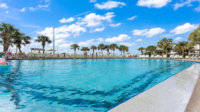 view of swimming pool